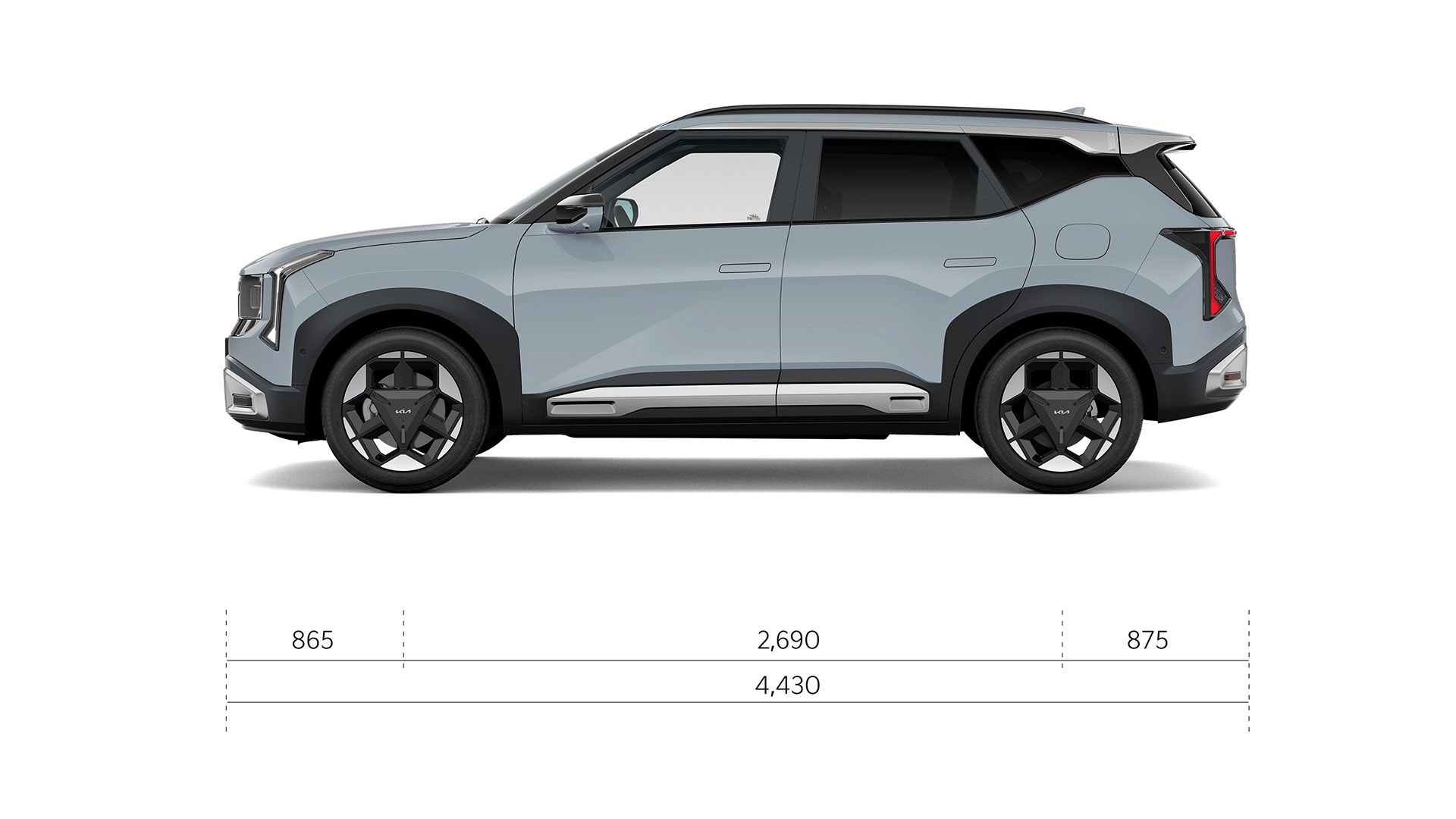 Kia EV4 Dimensions side view